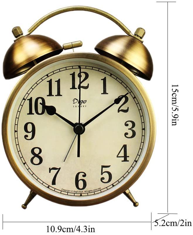 Antique Mechanical Alarm Clock Irving My Wall Clock