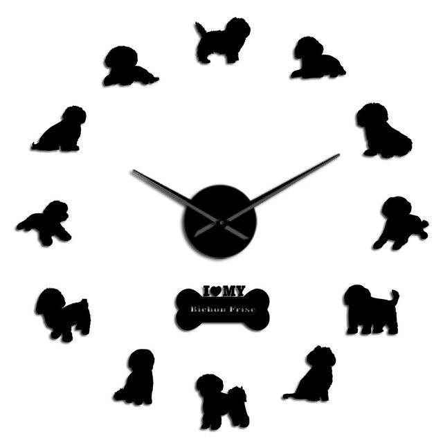 Bichon Giant Wall Clock My Wall Clock
