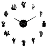 Cactus Giant Wall Clock My Wall Clock