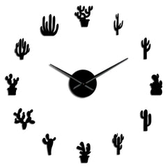 Cactus Giant Wall Clock My Wall Clock