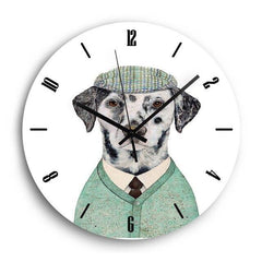 Child Clock Old Dog Cartoon My Wall Clock