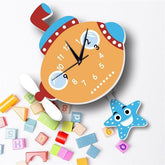 Child Clock with Pendulum <br>Submarine My Wall Clock