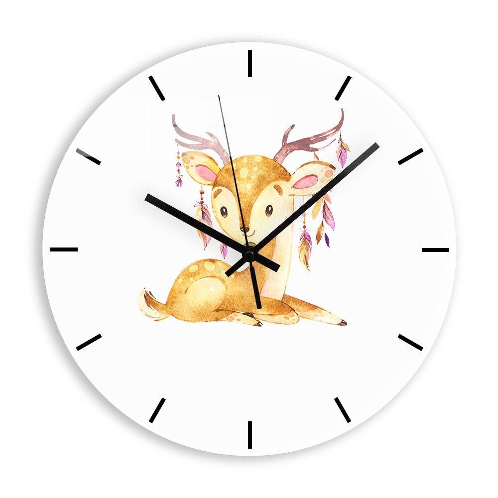 Child Wall Clock Baby Deer My Wall Clock