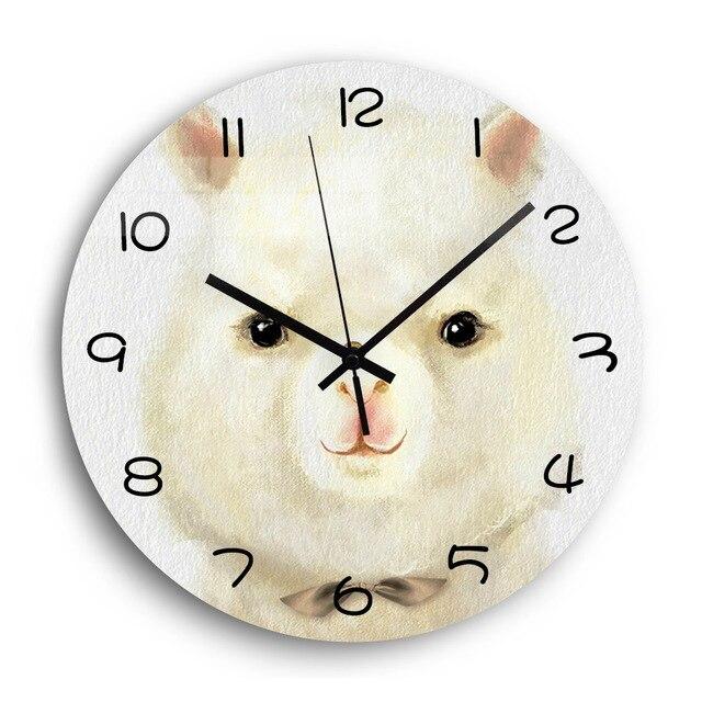 Child Wall Clock Little Polar Bear My Wall Clock