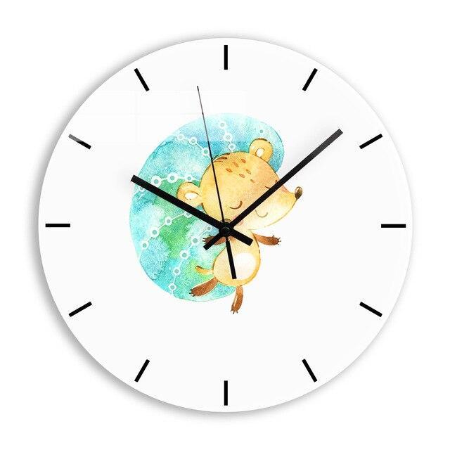 Child Wall Clock Sleeping Fawn My Wall Clock