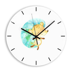 Child Wall Clock Sleeping Fawn My Wall Clock