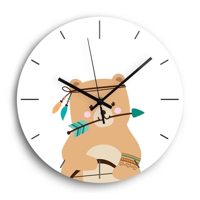 Child Wall Clock Teddy Bear Disguised My Wall Clock