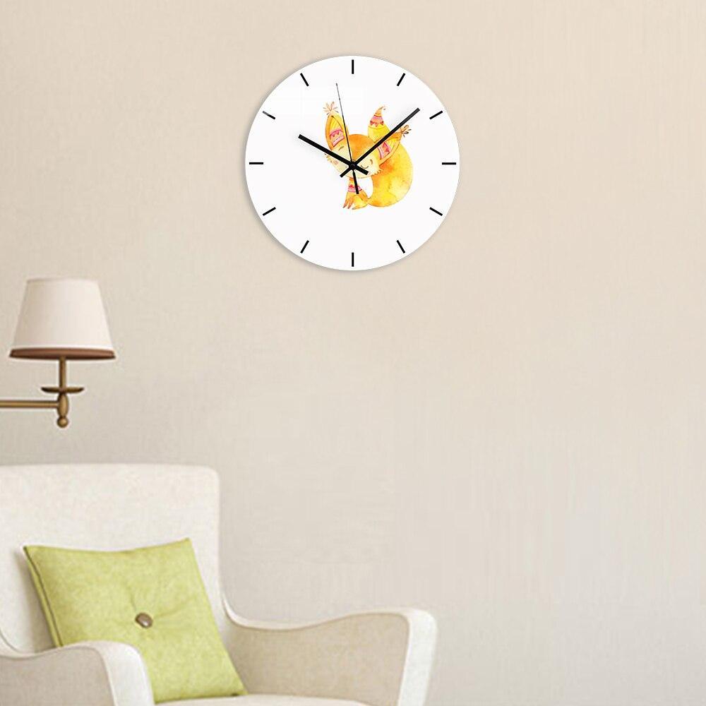 Children's Wall Clock Cute Squirrel My Wall Clock