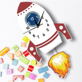 Children's Clock with Pendulum <br>Rocket My Wall Clock