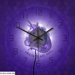 Children's Unicorn Wall Clock My Wall Clock