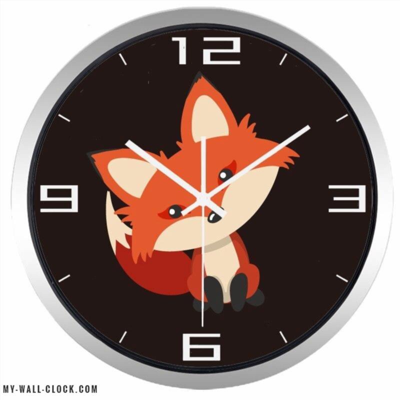 Clock Design Cute Fox My Wall Clock