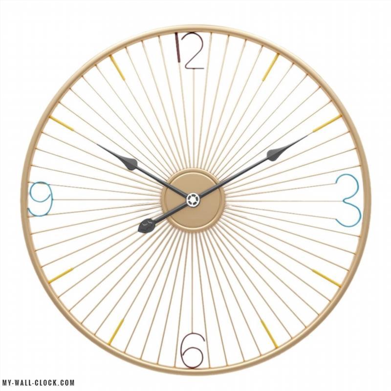 Clock Design Golden Circle My Wall Clock