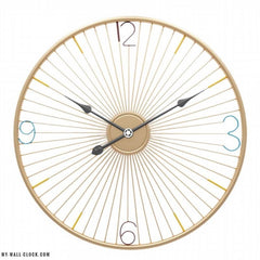 Clock Design Golden Circle My Wall Clock