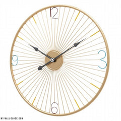 Clock Design Golden Circle My Wall Clock