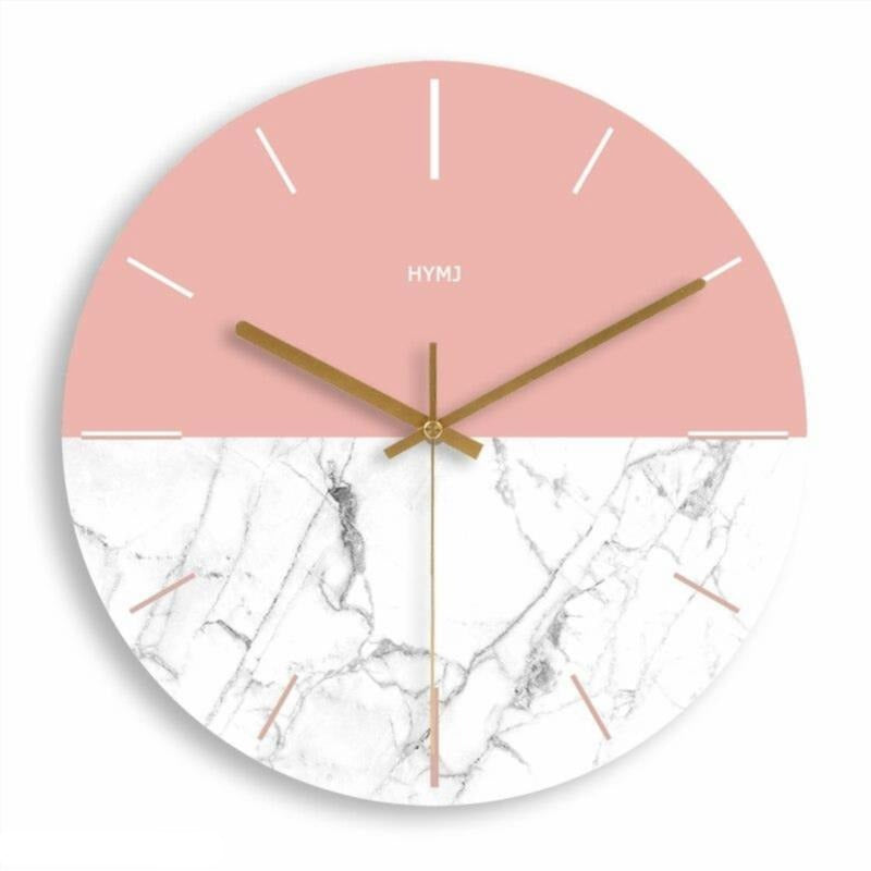 Clock Design Wood Bicolor My Wall Clock