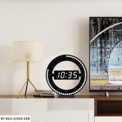 Clock modern Digital circular clock My Wall Clock