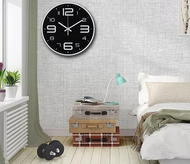 Clock modern Round coloured My Wall Clock