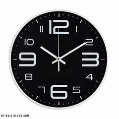 Clock modern Round coloured My Wall Clock