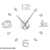 Clock Stickers Coffee time My Wall Clock