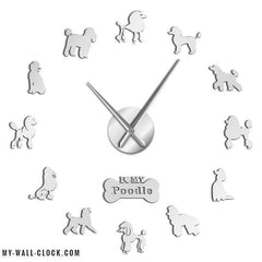 Clock Stickers Poodle My Wall Clock