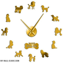 Clock Stickers Poodle My Wall Clock