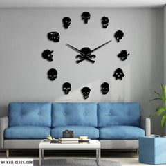 Clock Stickers Skulls My Wall Clock