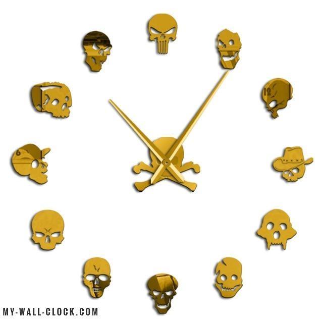 Clock Stickers Skulls My Wall Clock