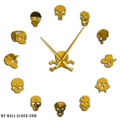 Clock Stickers Skulls My Wall Clock