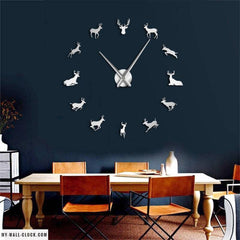 Clock Stickers Wild deer My Wall Clock