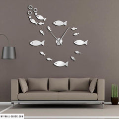 Clock Stikers Fish My Wall Clock