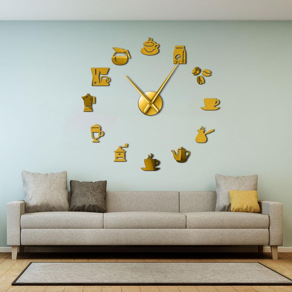 Coffee Giant Wall Clock My Wall Clock