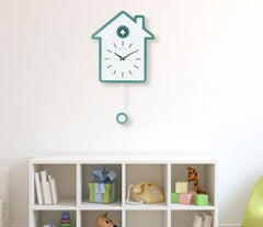 Cuckoo Clock Colourful Design My Wall Clock