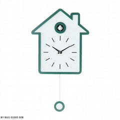 Cuckoo Clock Colourful Design My Wall Clock