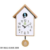 Cuckoo Clock Natural Wood My Wall Clock