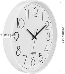 White Wall Clock silent My Wall Clock