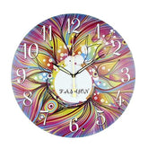 Decorative Wall Clock Flower Design My Wall Clock