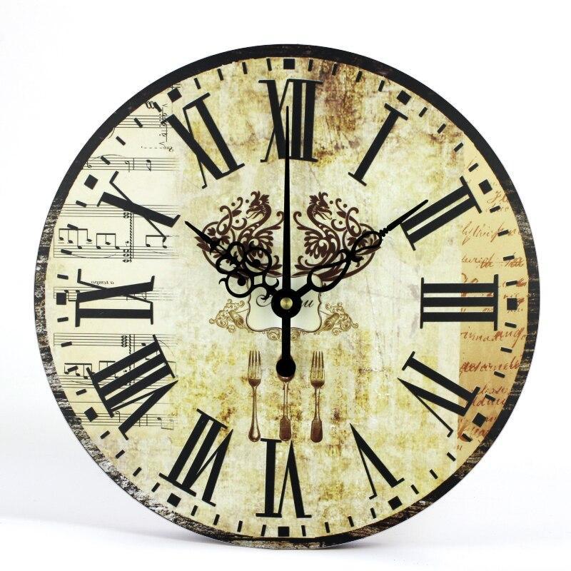 Decorative Retro Roman Numeral Clock My Wall Clock