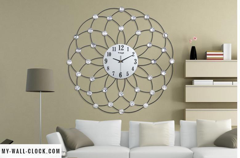 Design Clock Giant Crystals My Wall Clock