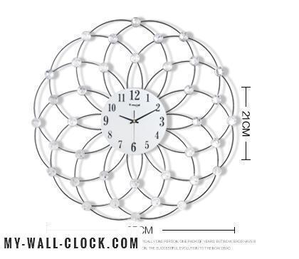 Design Clock Giant Crystals My Wall Clock