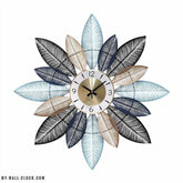 Design Clock Giant Leaves My Wall Clock