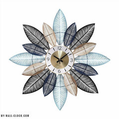 Design Clock Giant Leaves My Wall Clock