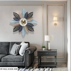 Design Clock Giant Leaves My Wall Clock