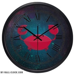Design Clock Ocean Crab My Wall Clock