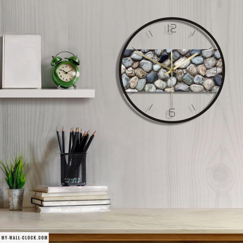 Design Clock Pebbles My Wall Clock