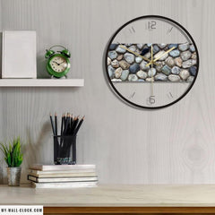 Design Clock Pebbles My Wall Clock