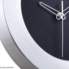 Design Clock Polished Metal My Wall Clock