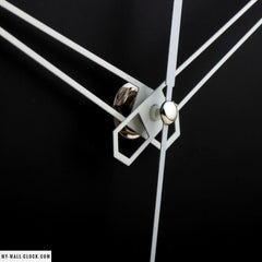 Design Clock Polished Metal My Wall Clock
