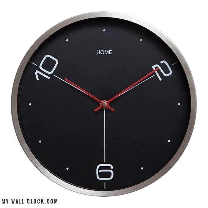 Design Clock Stainless Steel My Wall Clock