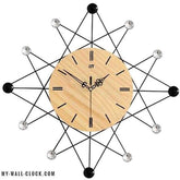 Design Clock Star Shape My Wall Clock