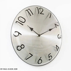 Design Clock Tempered Glass My Wall Clock